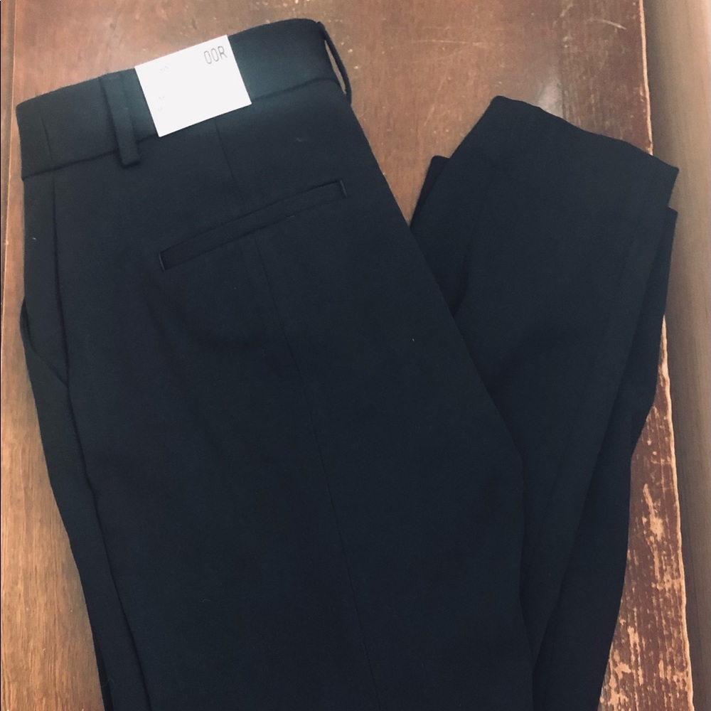 Black Express Ankle Dress Pants